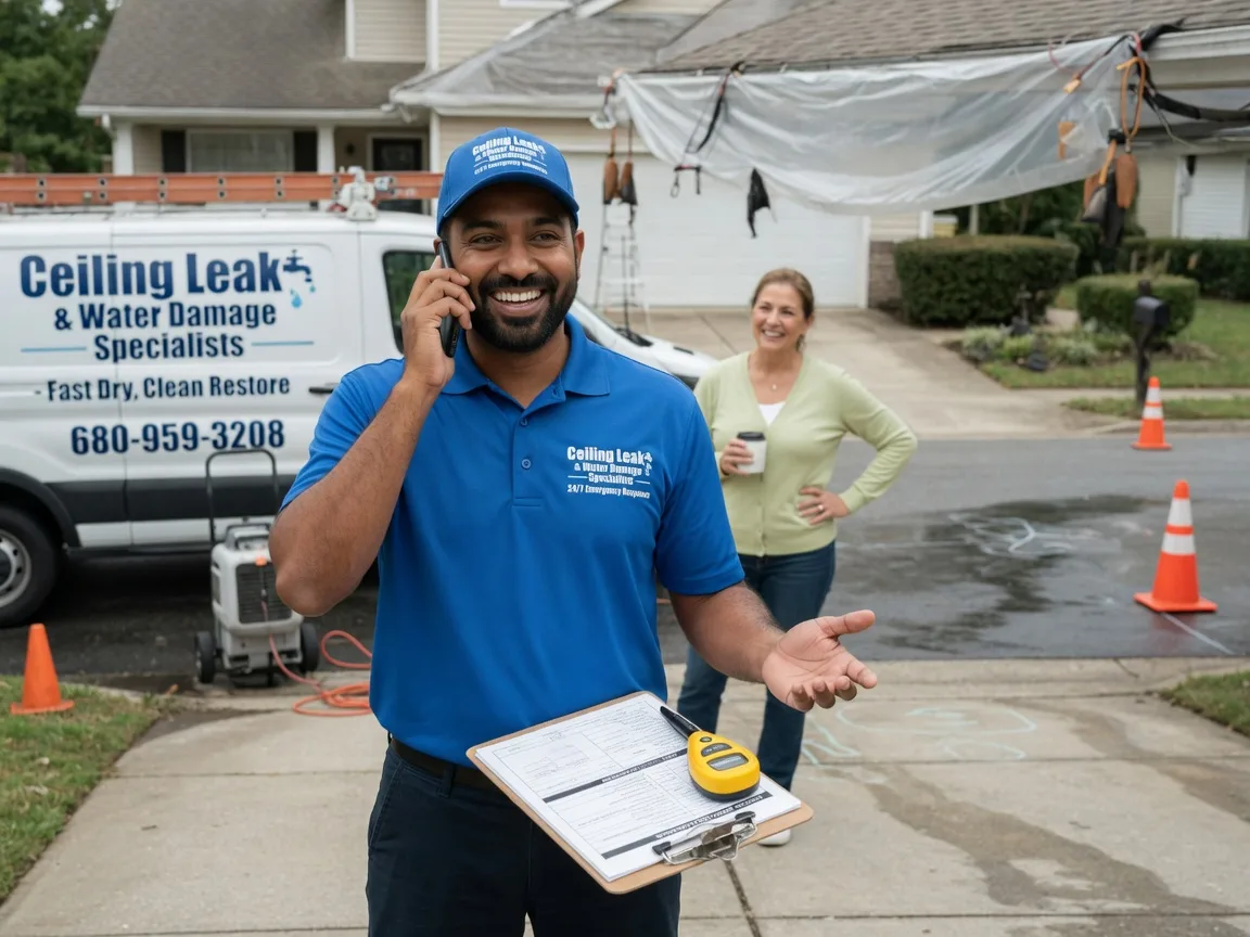 Ceiling Leak Cleanup North Fort Myers, FL FAQs